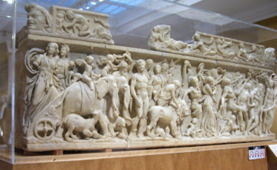 sarcophagus - triumph of Dionysus